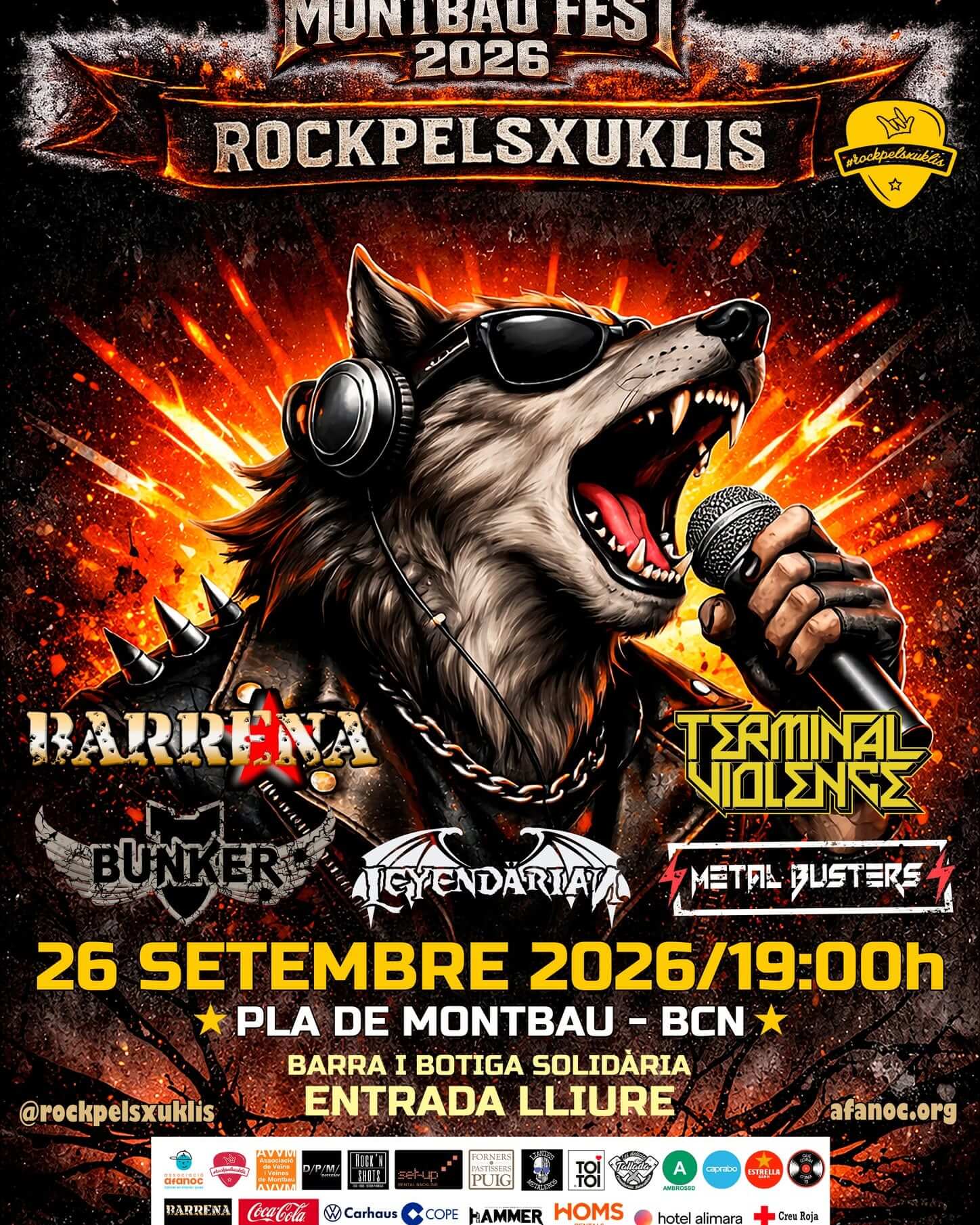 Rock Pels Xuclis 2026